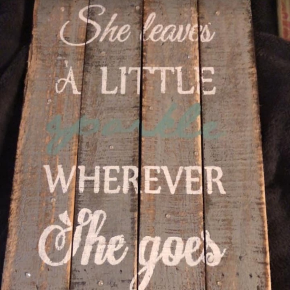 Wooden Sign!